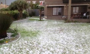 Wolkbreuk in Gansbaai